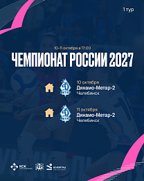  Первый тур Чемпионата России 2027 
